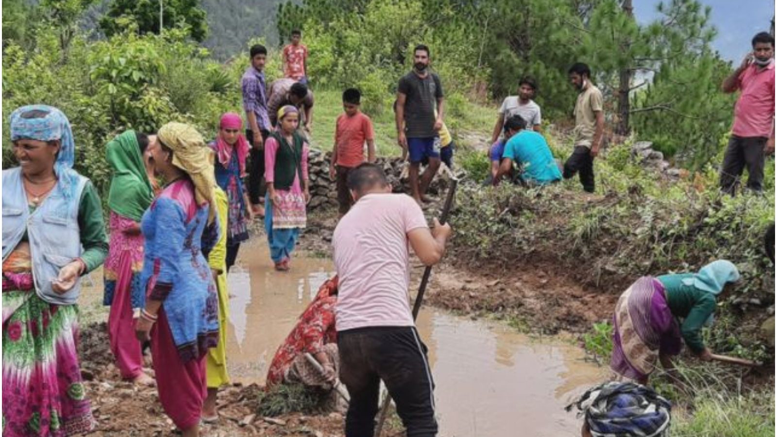 As Mountain Springs Dry Up, Uttarkashi Women Revive Traditional Chalkhals