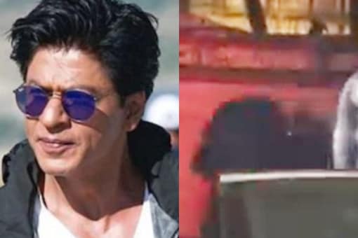 Shah Rukh Khan Hides His Face With Black Hoodie as He Gets Snapped in ...