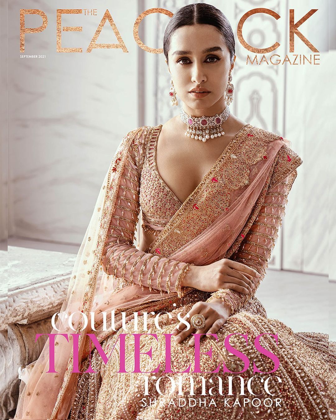 Shraddha Kapoor stuns as cover star of a fashion magazine. 