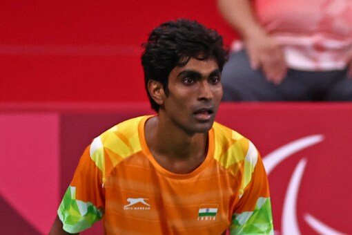 Indian para badminton star Pramod Bhagat (Twitter)