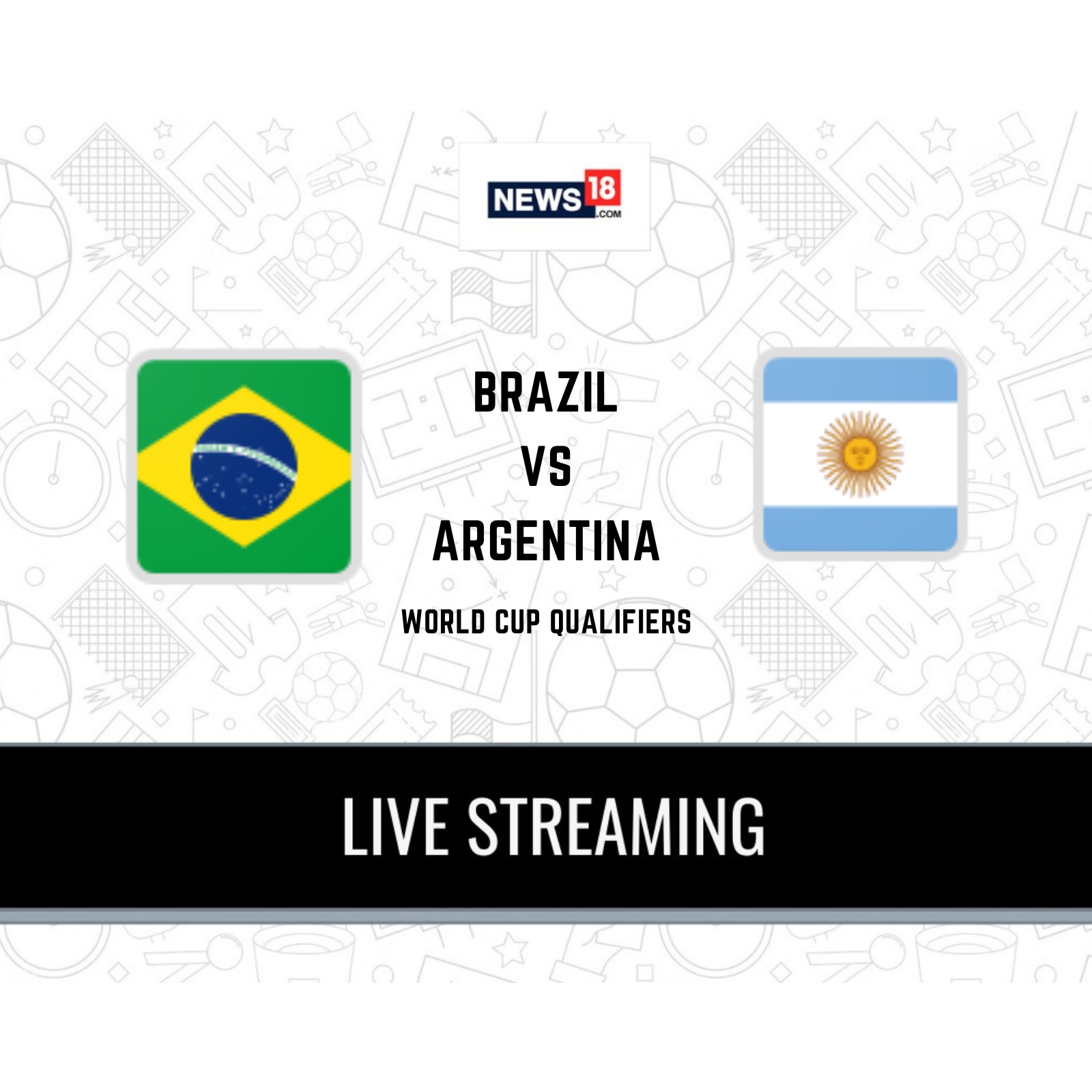 Brazil vs argentina live streaming