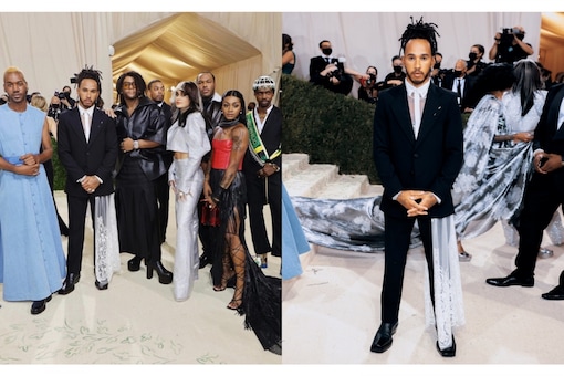 Lewis Hamilton at the Met Gala (IANS) 
