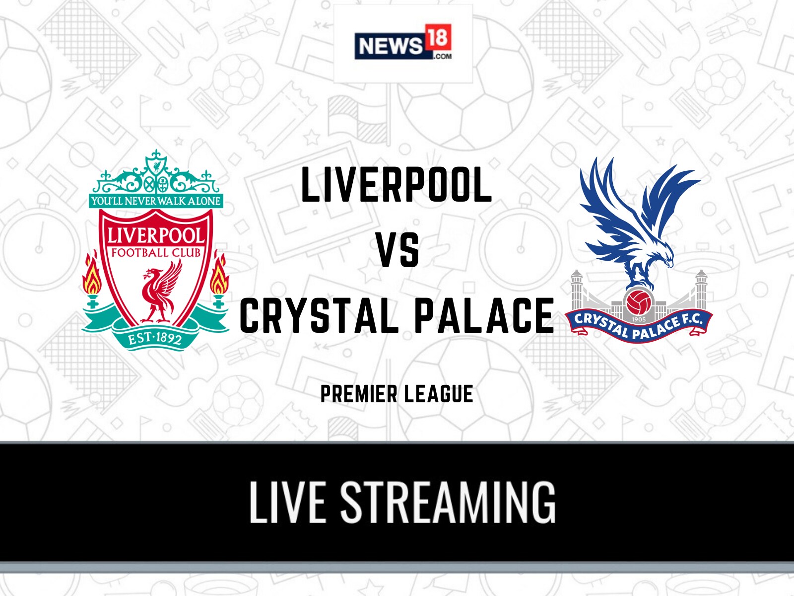 Premier League Liverpool vs Crystal Palace LIVE Streaming When and Where to Watch Online, TV Telecast, Team News