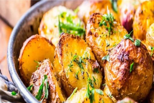 Roasted potatoes are even better as they are easy to digest.