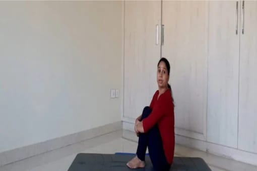 First of all you have to sit in the meditative posture and focus completely on breathing.
