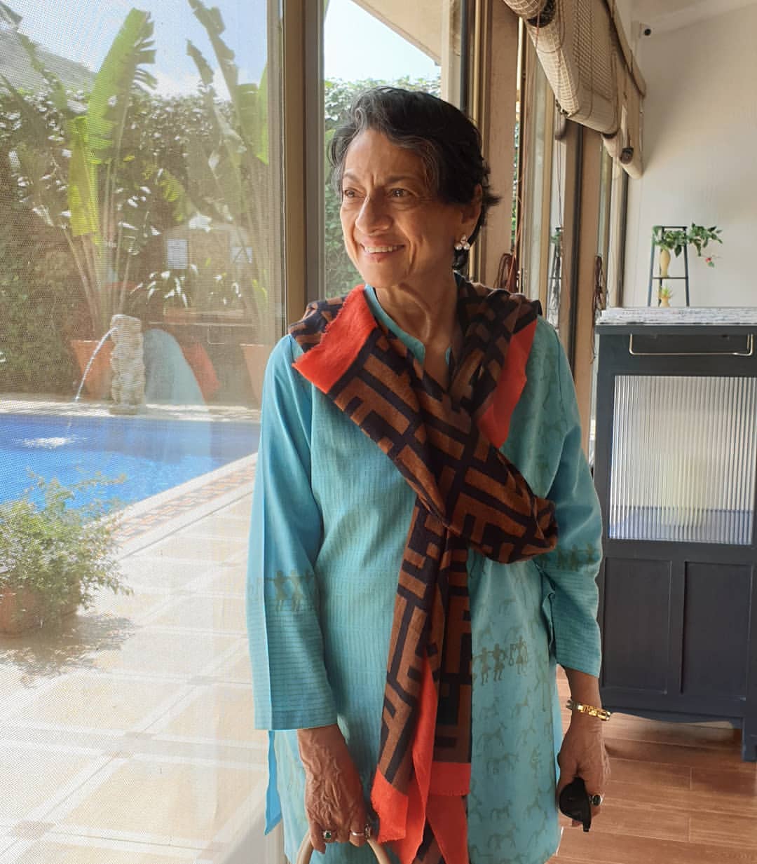 Veteran actress Tanuja Mukherjee, popularly known as Tanuja, celebrates her birthday today, on September 23. (Image: Instagram)