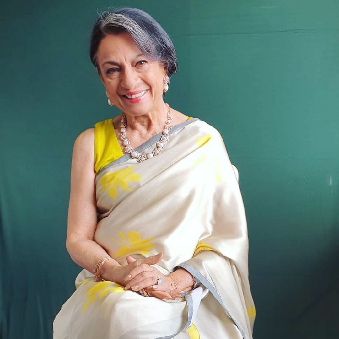A famous name among Bollywood, Tanuja started her journey as a child actor and has worked in movies like Haathi Mere Saathi, Anubhav, Baharen Phir Bhi Aayengi, Jewel Thief. She is also an established name in Bengali cinema. (Image: Instagram)