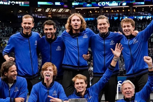 Team Europe beat Team World to win the fourth consecutive Laver Cup. (AP Photo)