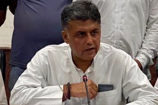 Anandpur Sahib MP Manish Tewari has been critical of the Punjab Congress chief Navjot Sidhu’s statements in the past as well. (Image: Twitter/File)