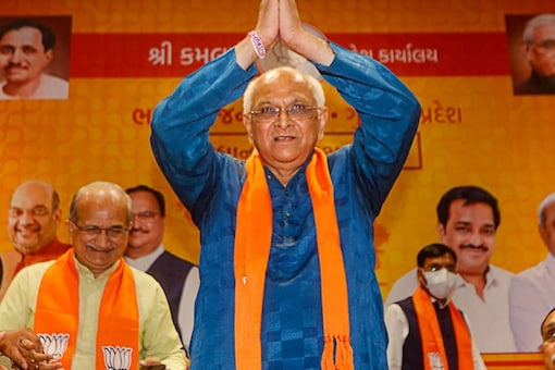 Bhupendra Patel will also meet BJP national president JP Nadda and then be expected to return to Ahmedabad by late evening the same day. (File photo/PTI)
