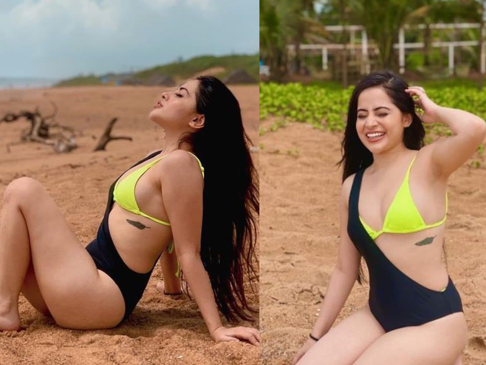 1600px x 1200px - Urfi Javed Stuns in a Sexy Bikini on Her Beach Vacation; Photos Go Viral -  News18