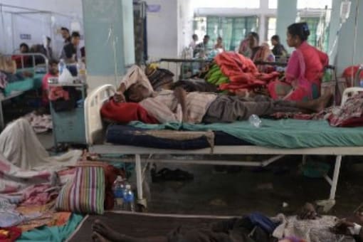 Health officials urged people to visit a hospital or community health center if they experience symptoms such as high fever, vomiting and dizziness.  (Image for representation: Diptendu Dutta/AFP)