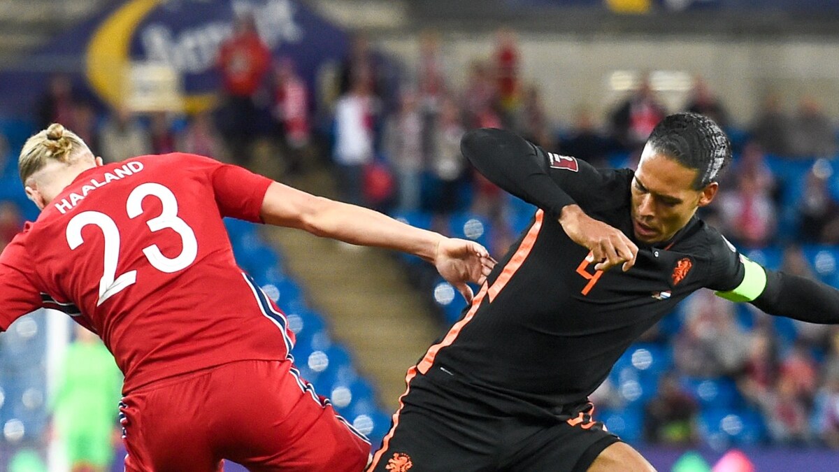 Frustrated Virgil Van Dijk Shoves Away Fan After Netherlands vs Norway ...