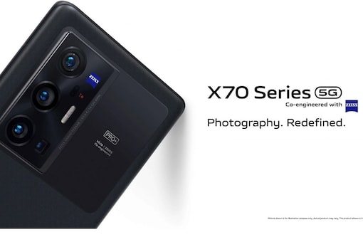 The Vivo X70 series includes three smartphones.