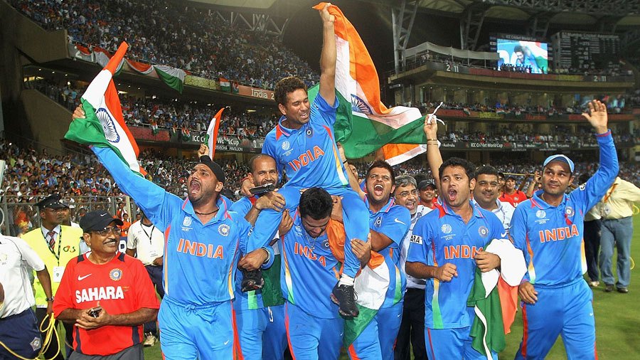  The famous jersey that India wore during the 2011 World Cup (Twitter)