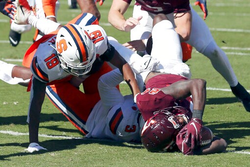 Shrader's 5TDs Leads Syracuse Past Virginia Tech 41-36