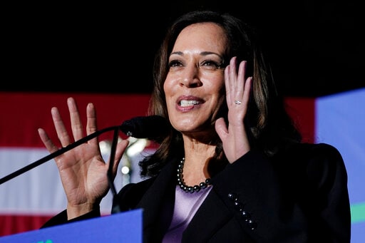 Harris Campaigns In Virginia, Calls Governor’s Race ‘TighT’
