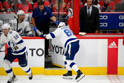 Lightning's Kucherov Out Indefinitely With Lower-body Injury