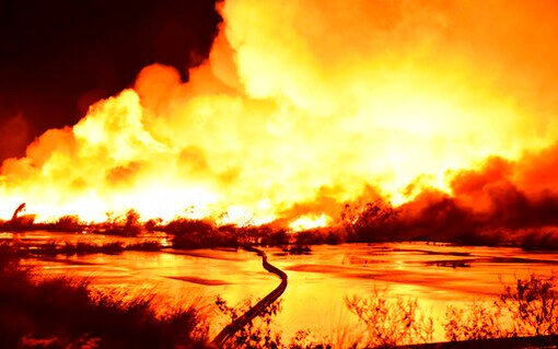 Abandoned New Orleans Wharf Burns Down; Fireworks To Blame?