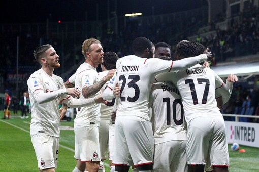 AC Milan registered a close win over Atalanta. (AP Photo)