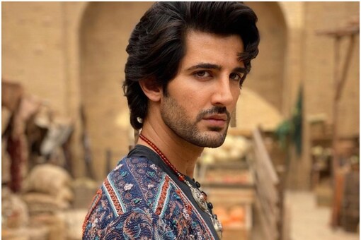 Aditya Seal as Humayun in the web series Empire.
