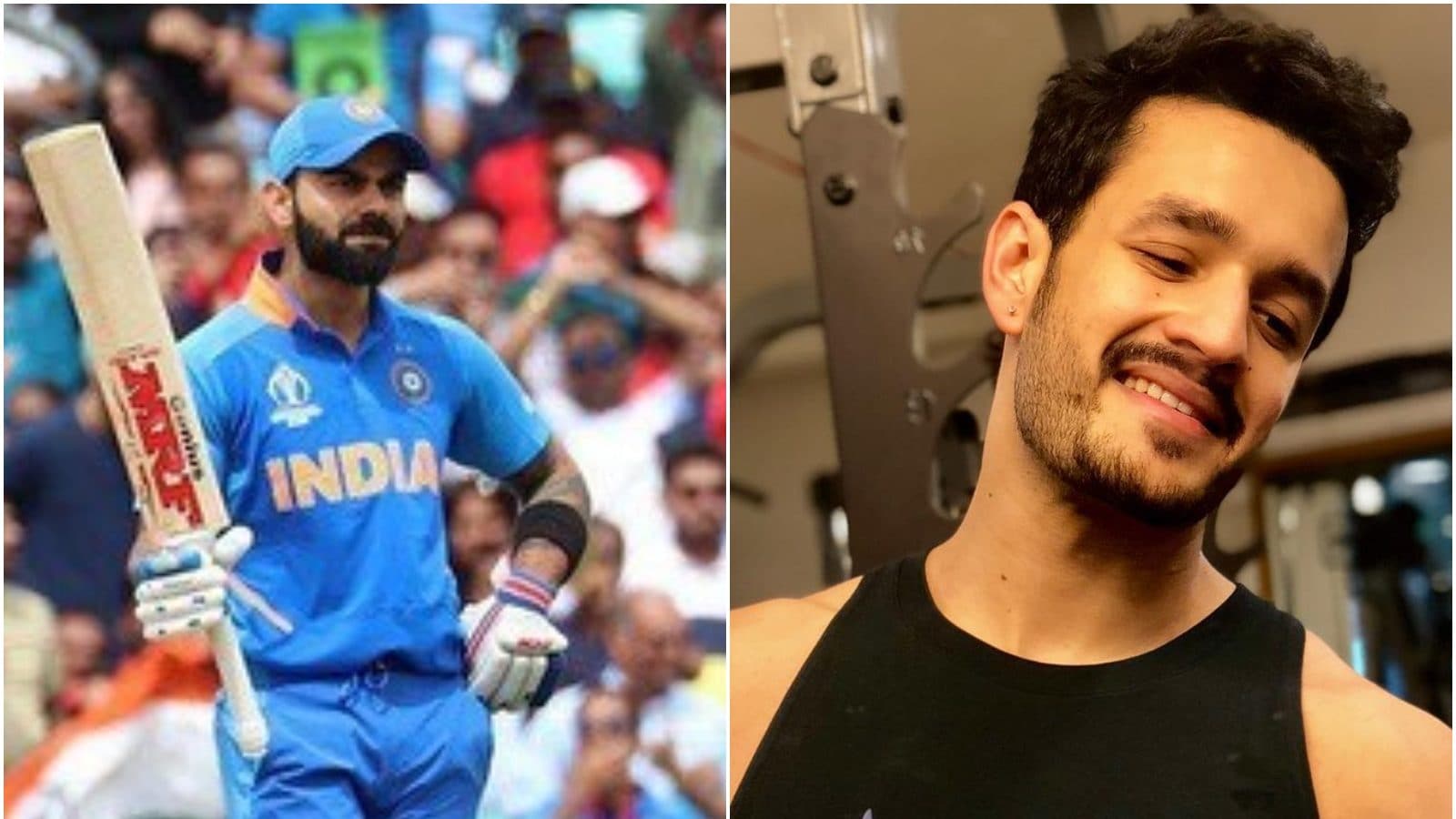 Akhil Akkineni Expresses His Desire to Play Virat Kohli in Movie ...