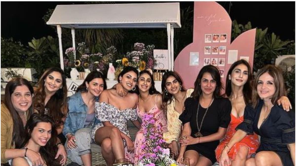 Alia Bhatt, Vaani Kapoor, Sussanne Khan Attend Anushka Ranjan's Birthday-turned Bridal Shower