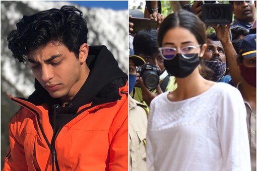 Bollywood actress Ananya Panday (R) has been summoned by the NCB after Aryan Khan's arrest in a drug bust case.