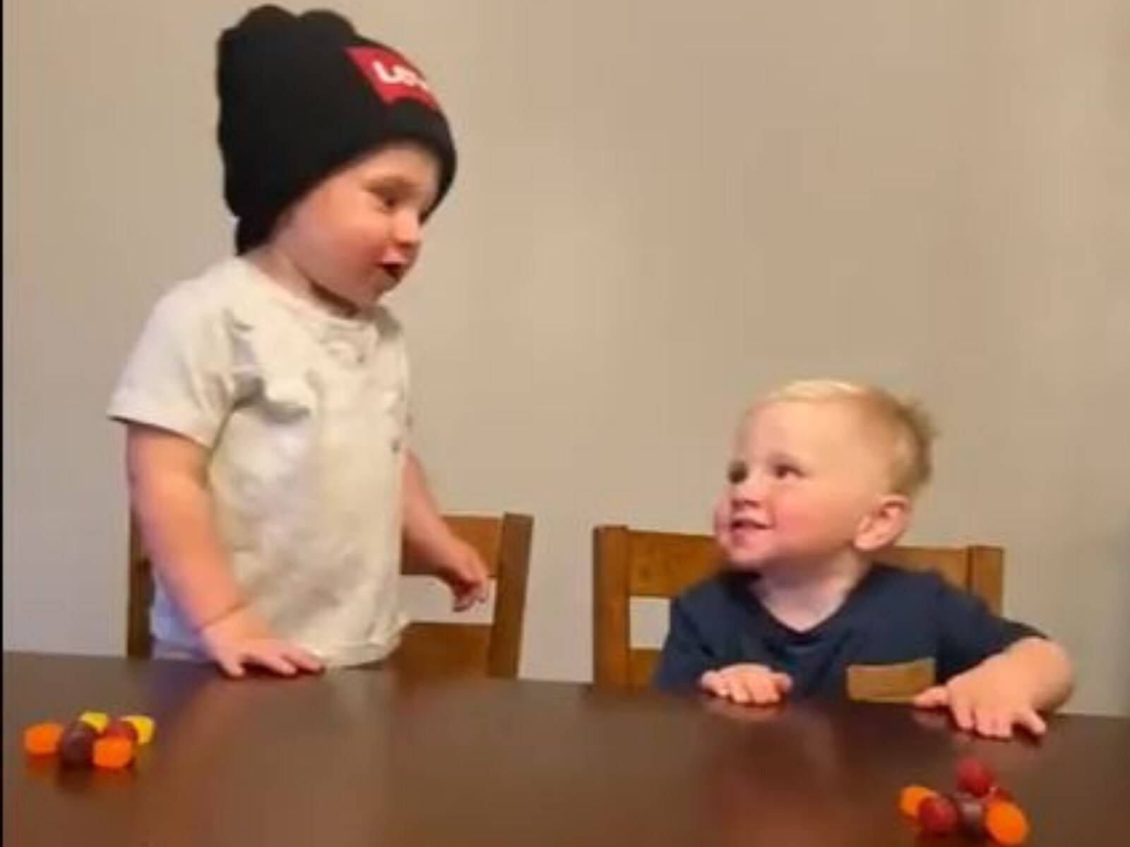 WATCH: Two Toddlers Eat Forbidden Candy, Do a 'Good Food Dance' in Cute  Video