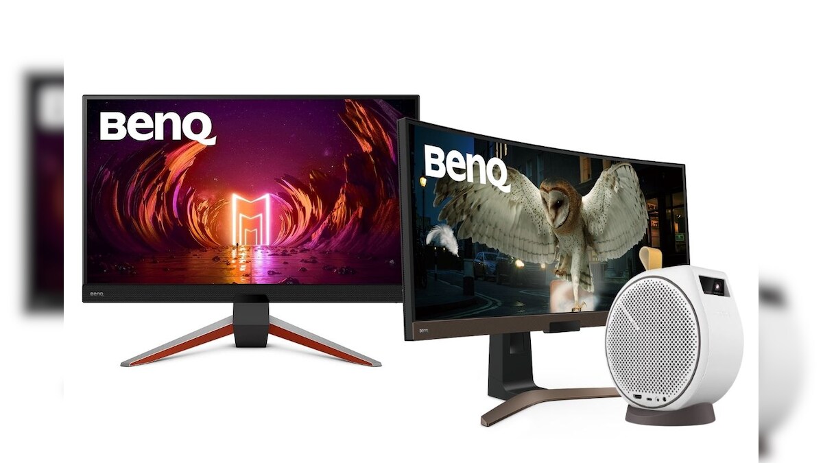 BenQ Launches New Gaming Monitors, Portable Projectors in India: Check  Photos