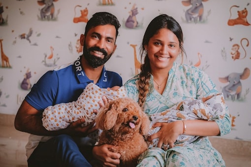 Dinesh Karthik and Dipika Pallikal have become parents (Twitter)