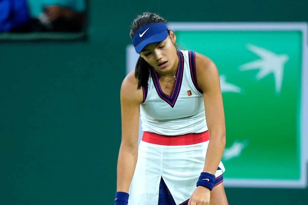 US Open Champion Emma Raducanu Ousted in Opening Match at Indian Wells