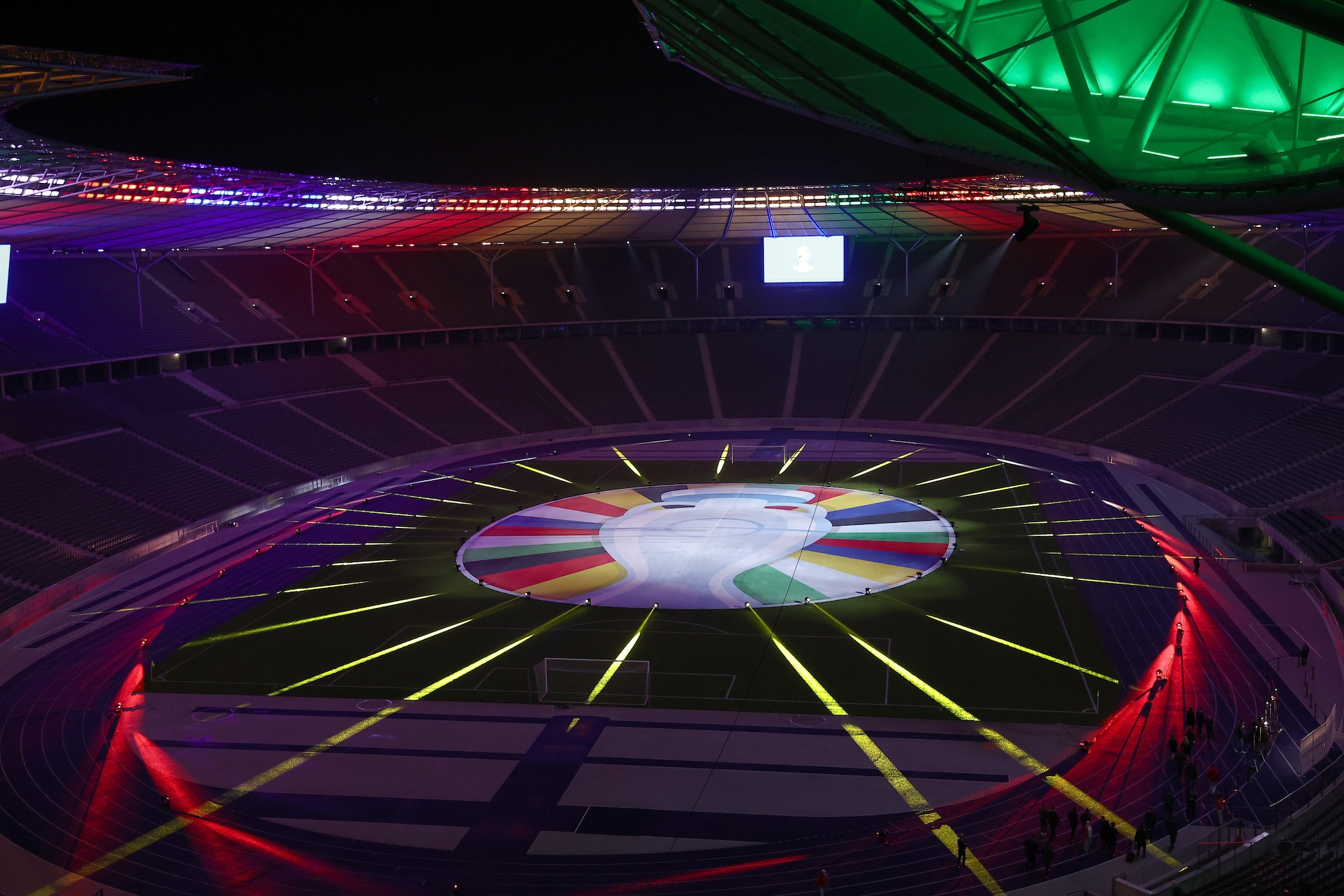 UEFA EURO 2024 logo unveiled with spectacular light show at the