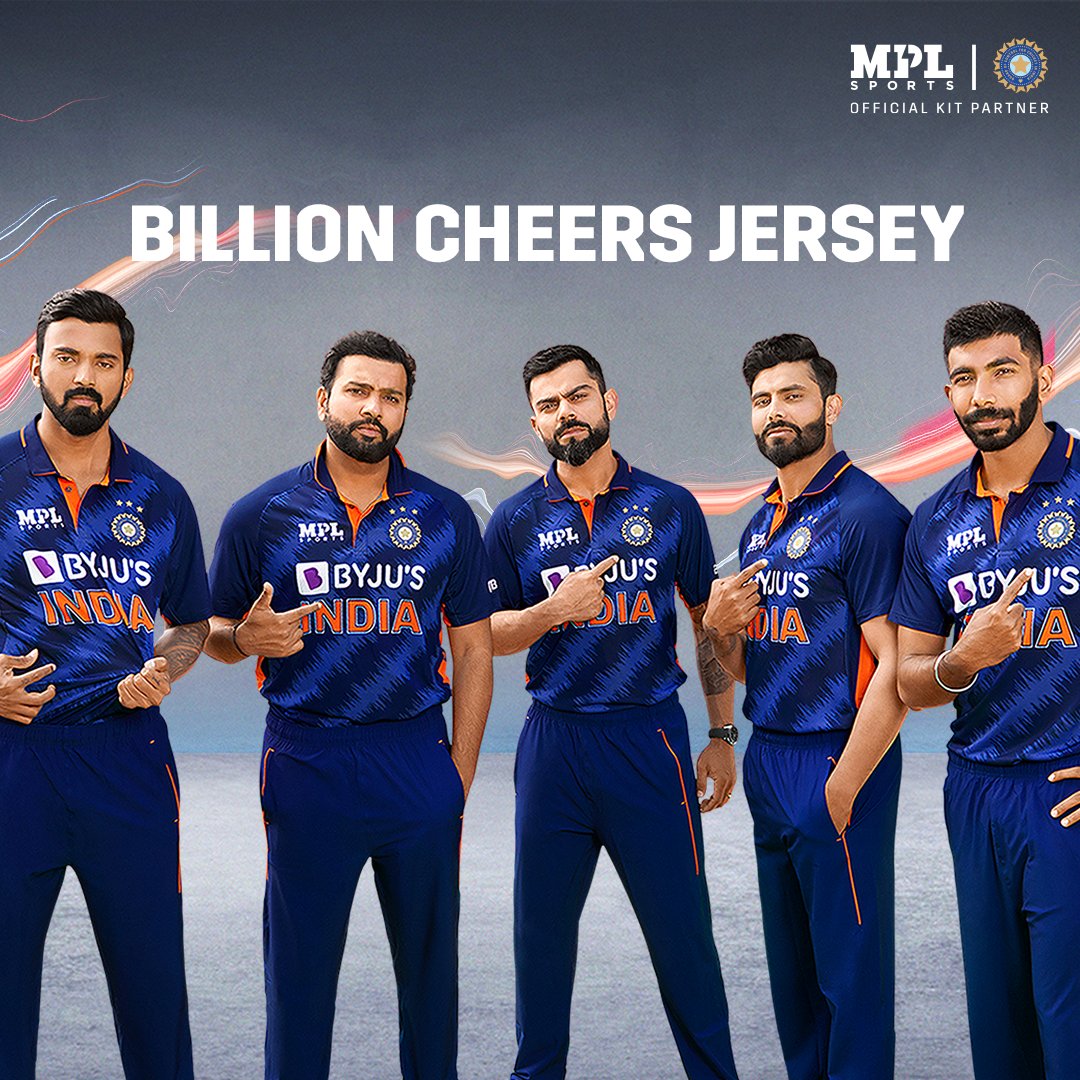  Team India jersey ICC T20 World Cup 2021 (Twitter)