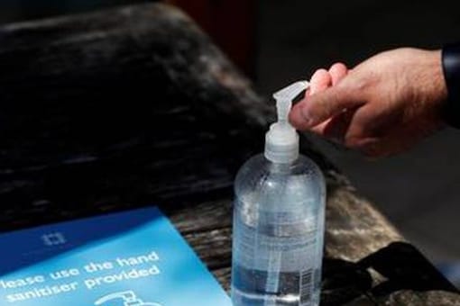 Experts point to falling number of Covid cases and increase in vaccinations as reasons for the dipping sanitiser sales. (Representative image/Reuters)