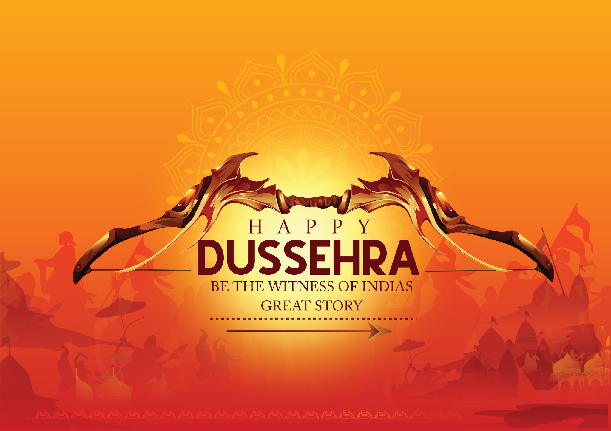 Happy Dussehra Festival India Lord Rama Stock Vector (Royalty Free)  2212039081 | Shutterstock