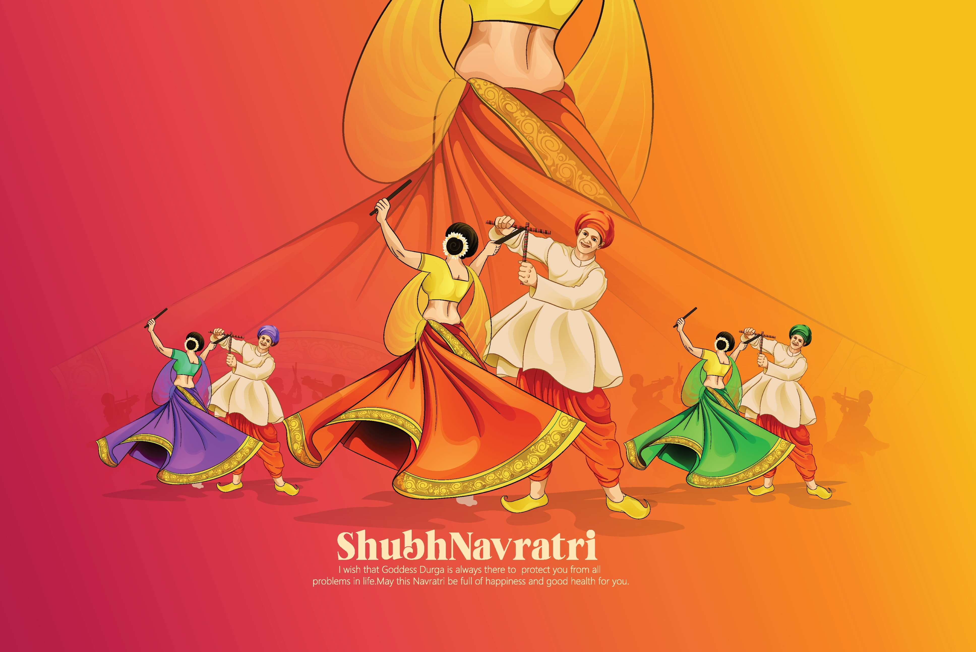 Happy Navratri 2021: Images, Wishes, Quotes, Messages and WhatsApp Greetings to Share with Family and Friends Happy Navratri 2021: Images, Wishes, Quotes, Messages and WhatsApp Greetings to Share with Family and Friends