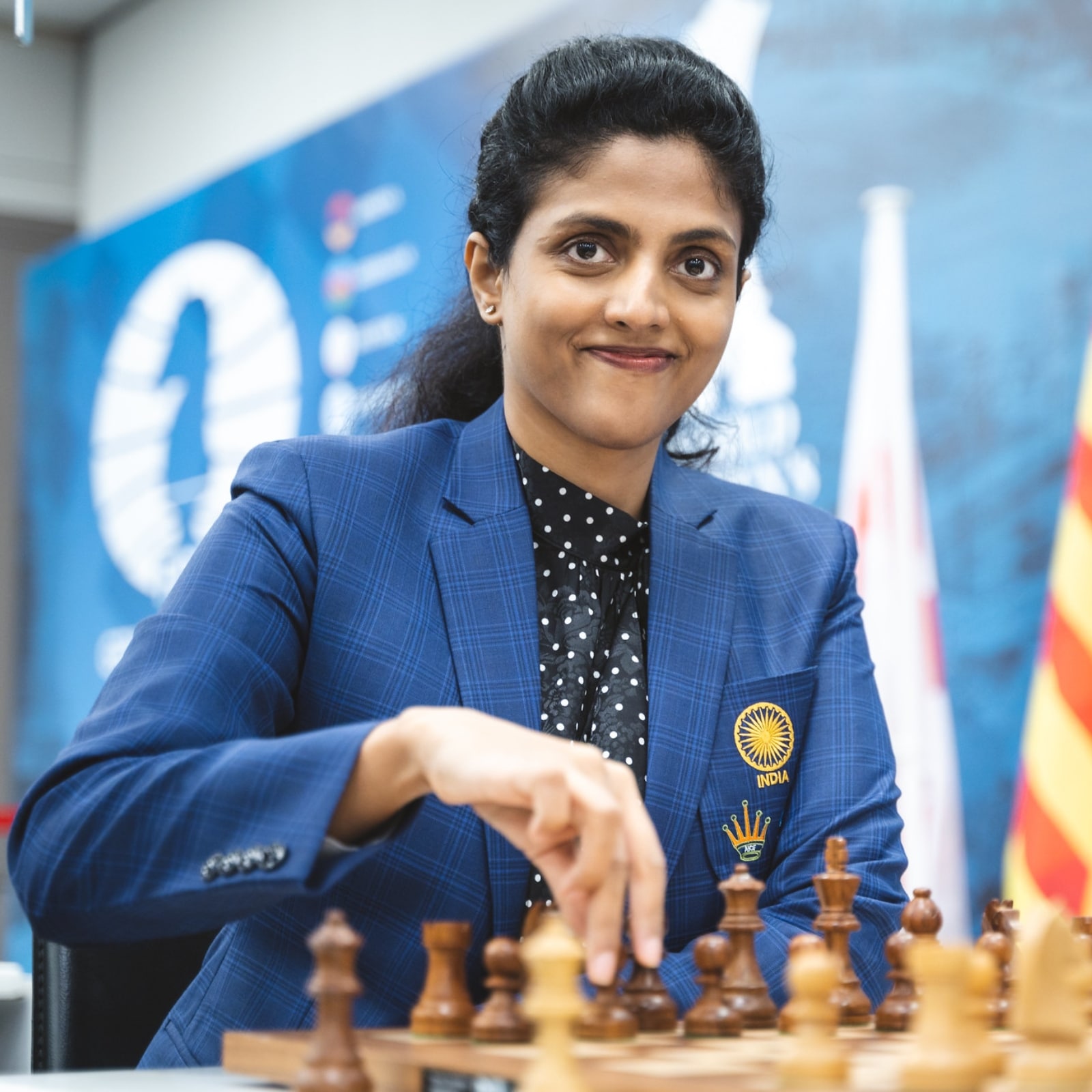 Dronavalli Harika, an Indian chess champion, was one of the players who received sexually abusive correspondence.