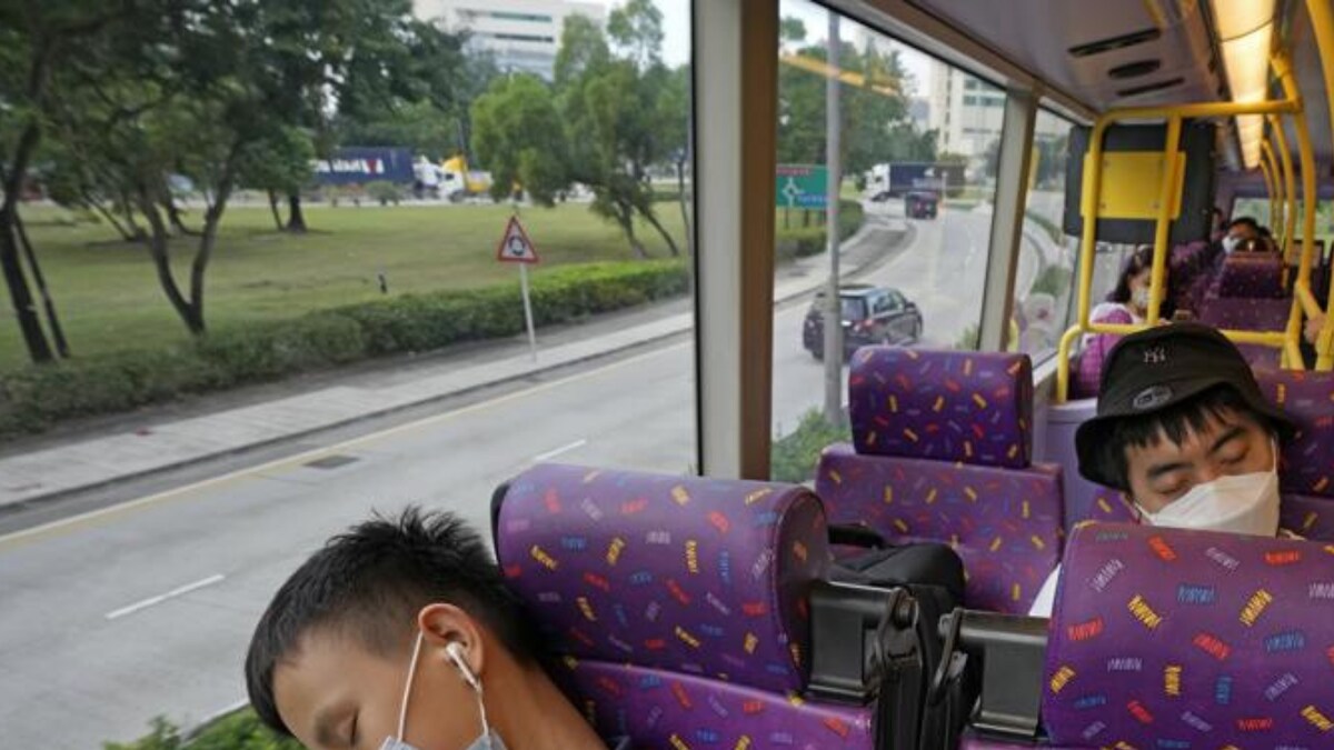 Fivehour Bus Ride is the New Snooze for Sleepdeprived Hong Kong