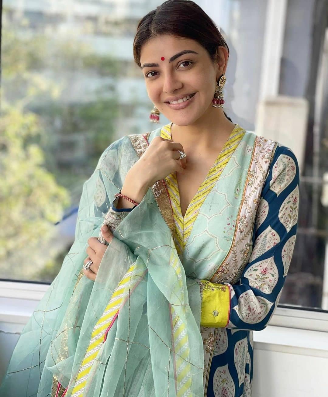 kajal aggarwal traditional dress