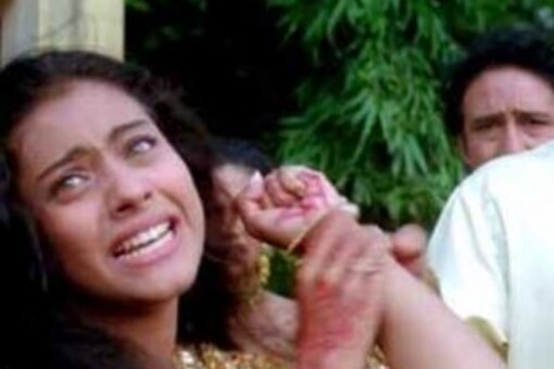 Kajol has shared the iconic scene from the film.