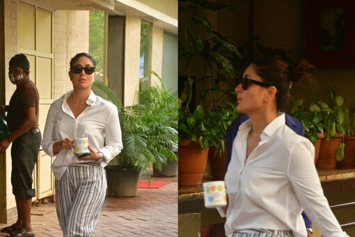 Kareena Kapoor Khan in Bandra. (Photo by Viral Bhayani) 