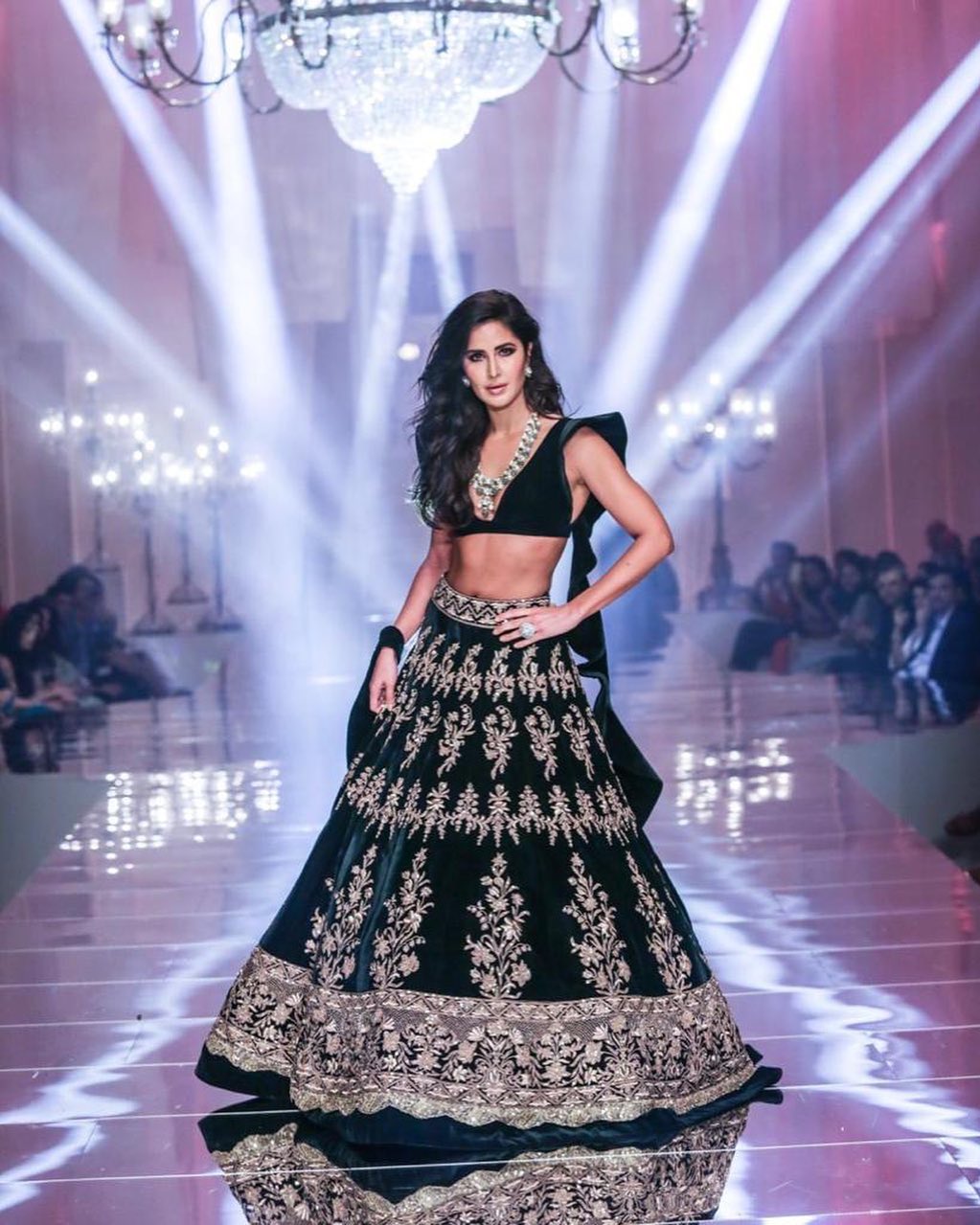 Katrina Kaif Exudes Royalty In A Brown Lehenga