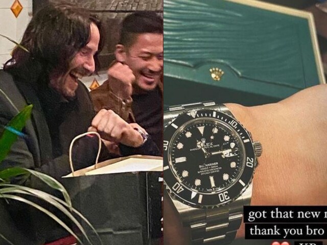 Keanu Reeves Gifts Personalised Rolex Submariners to John Wick 4