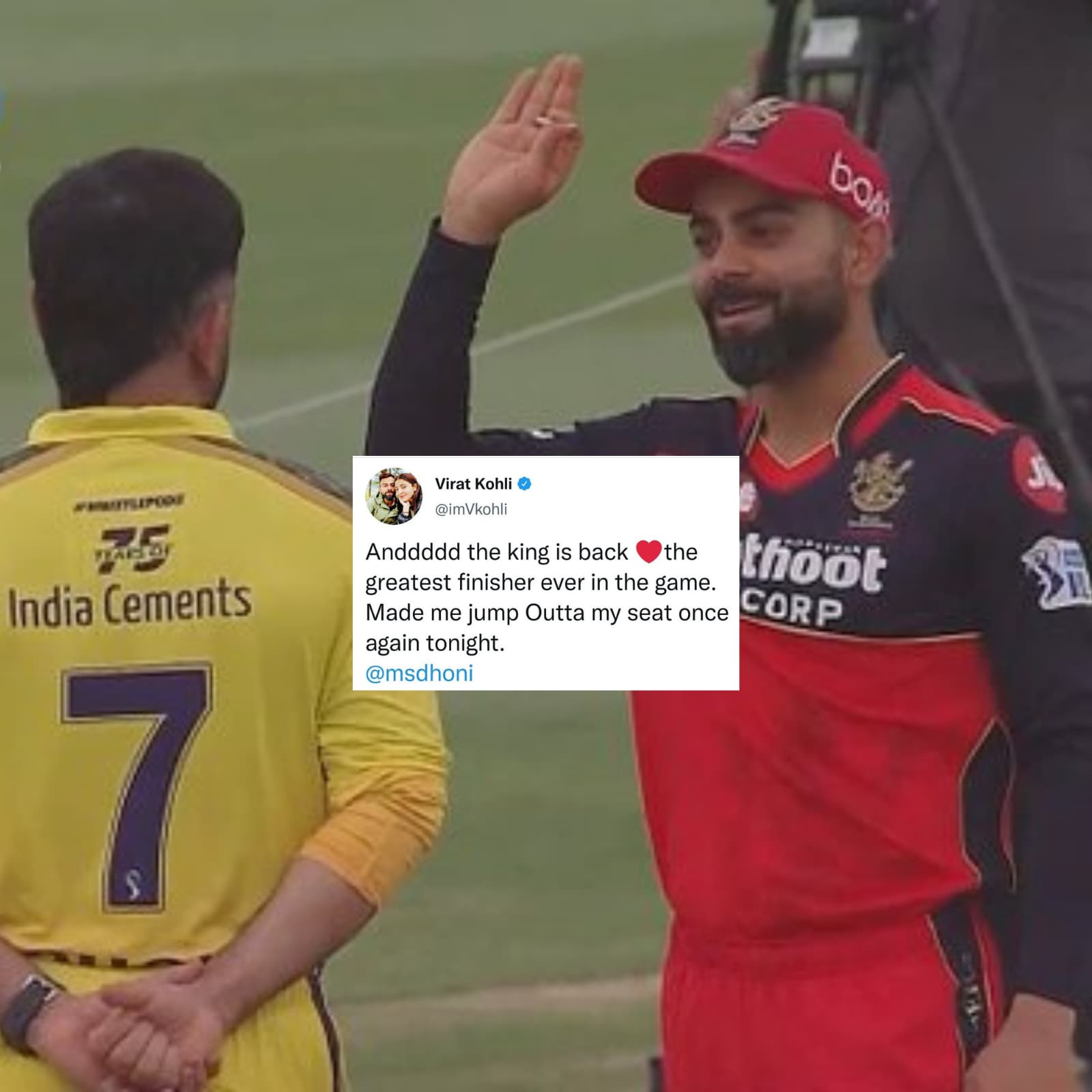 Kohli Deleting Tweet Lauding Dhoni to Add This Proves He is Biggest MS  Fanboy 'Ever'