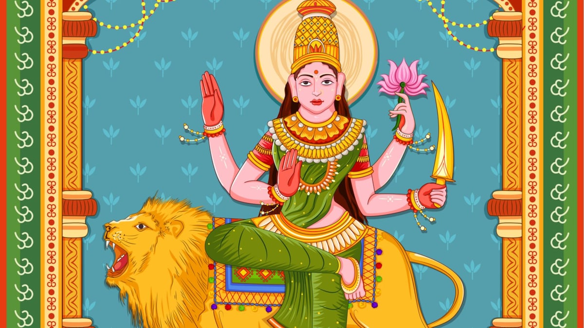 Navratri 2021 Day 6 Date Colour Maa Katyayani Puja Vidhi Mantra Shubh Muhurat And 8783