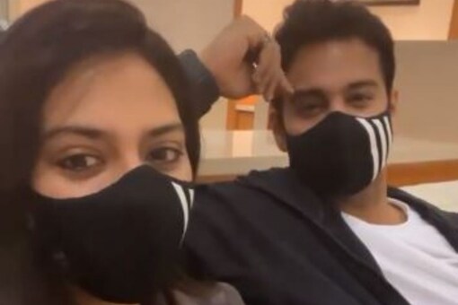 Nusrat Jahan shared a boomerang video, featuring her partner Yash Dasgupta.