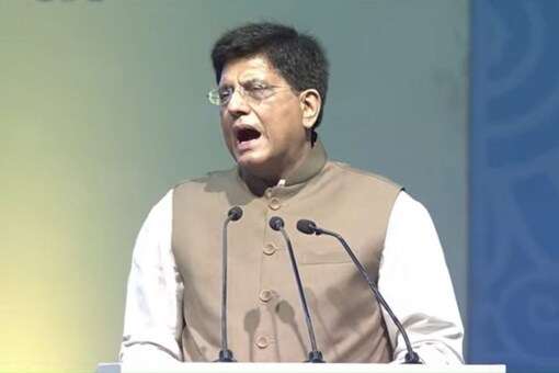 Piyush Goyal was replying to questions about the likely impact of the Russia-Ukraine war on India's trade with the two countries. (Screengrab-ANI)