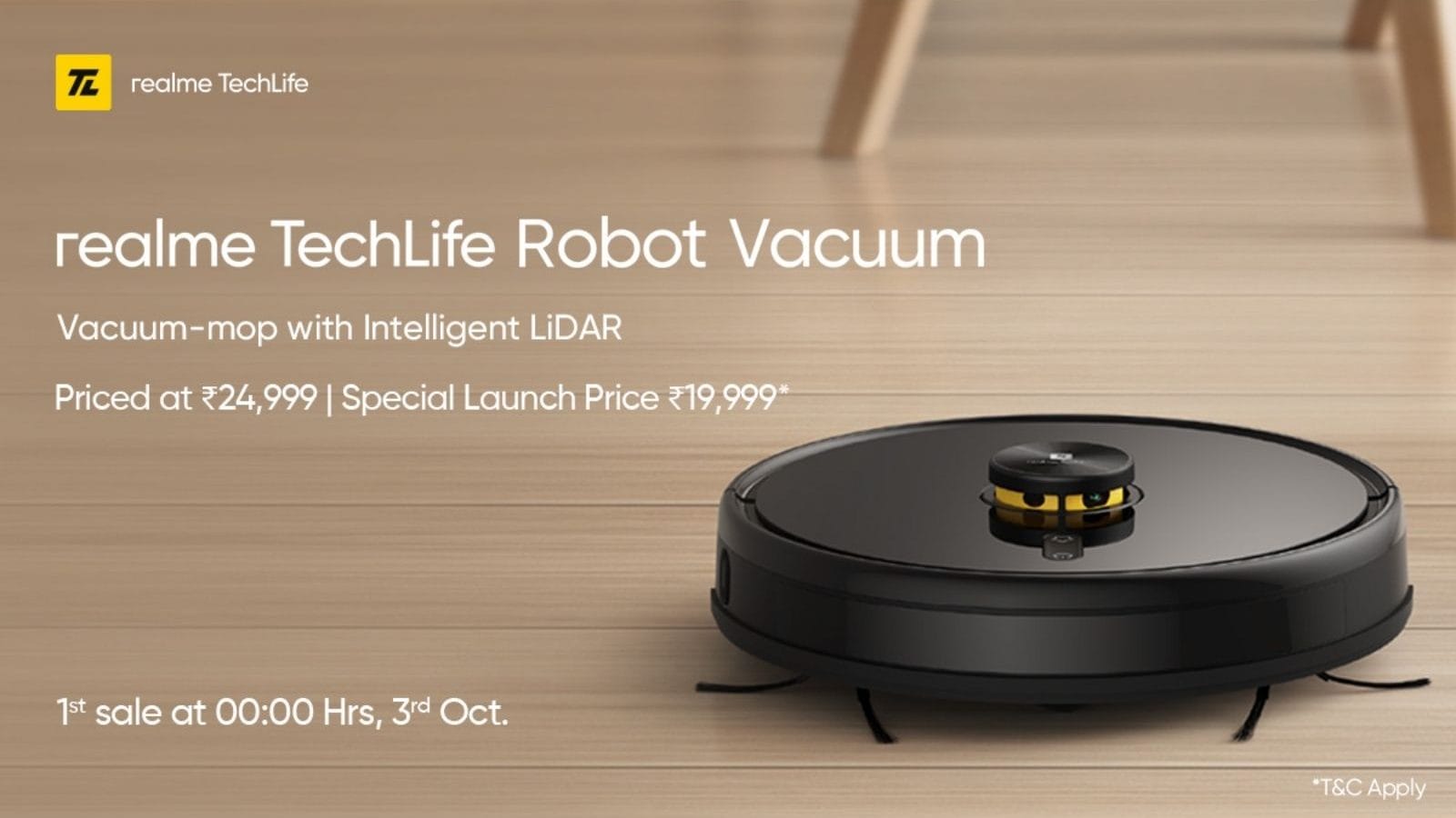 robot vacuum cleaner realme