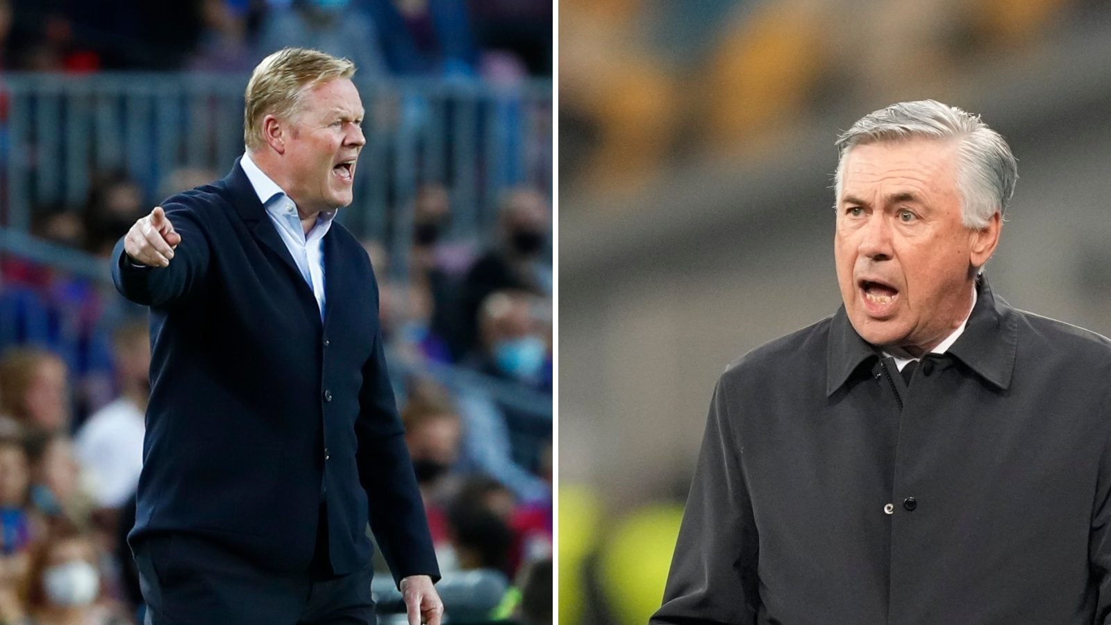 El Clasico: Ronald Koeman Admits to Pressure, Carlo Ancelotti Says Nerves  Natural